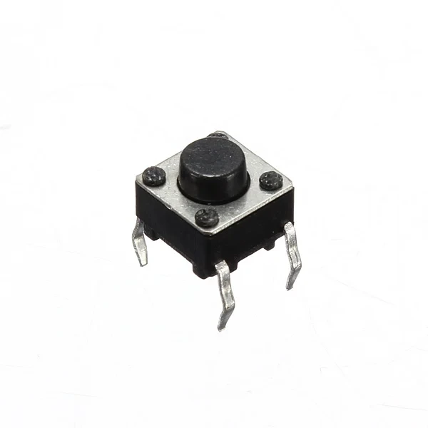 4 pin Black Push Button