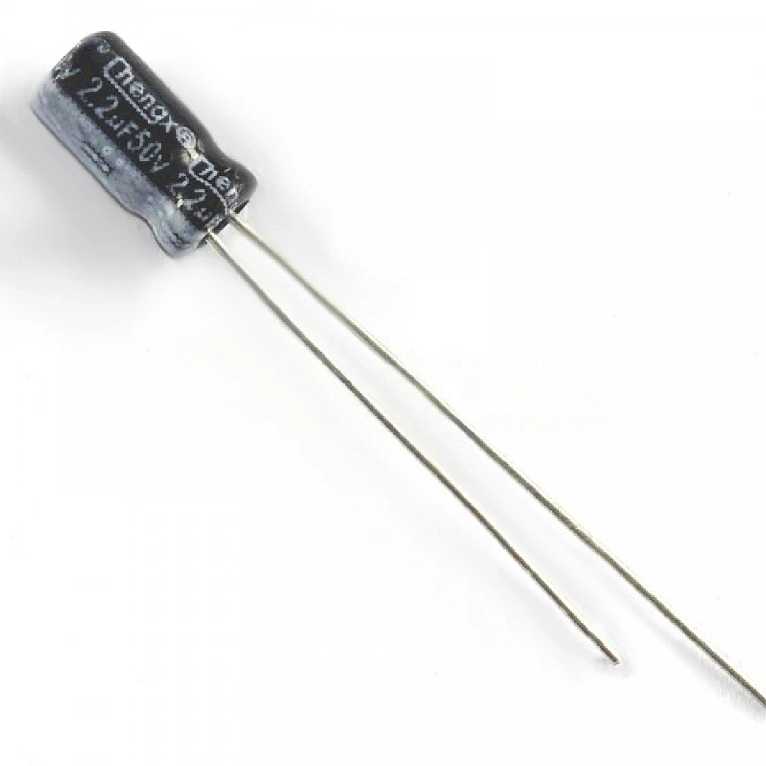 50V 2.2UF  4 x 7 Electrolytic Capacitor (Pack of 5)